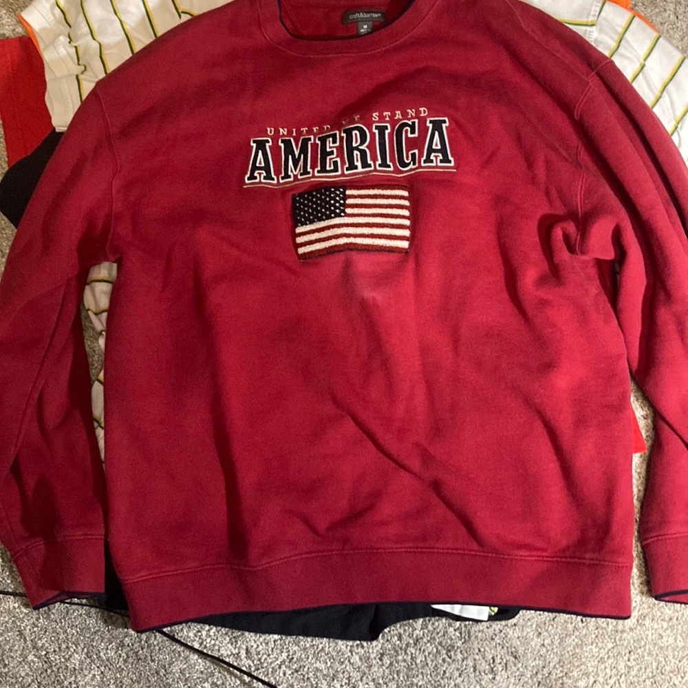 Craft and barrow United we stand crew neck